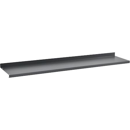 Global Industrial Steel Upper Shelf, 60inW x 12inD, Gray 249193GY